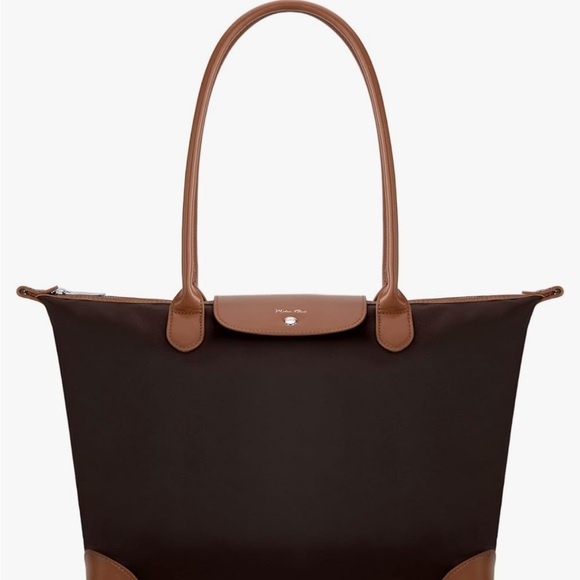 Elegant Brown Tote Bag - Picture 2 of 3